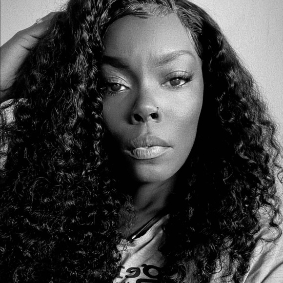 💫 100% HUMAN HAIR 22” DEEP BRAZILIAN WAVY LACE FRONT 4 x 4 FRONT PART WIG - Picture 9 of 15